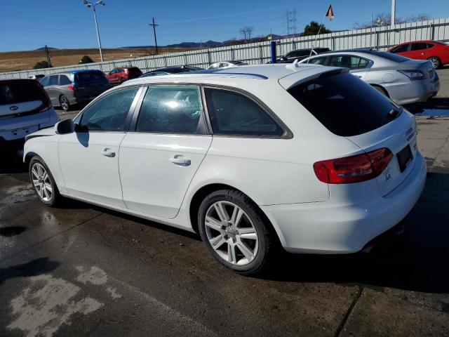 WAUSFAFL2AA156516 - 2010 AUDI A4 PREMIUM WHITE photo 2