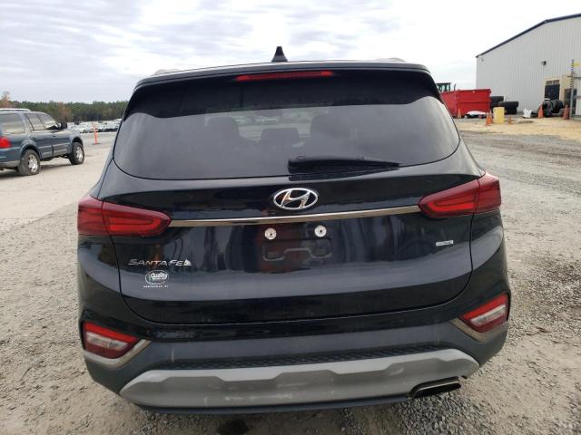 5NMS3CAD0KH067963 - 2019 HYUNDAI SANTA FE SEL BLACK photo 6