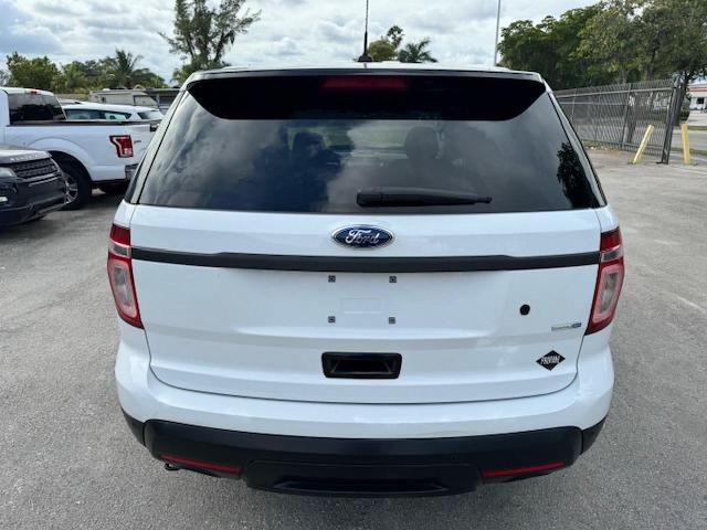 1FM5K8AR2FGA47134 - 2015 FORD EXPLORER POLICE INTERCEPTOR WHITE photo 6