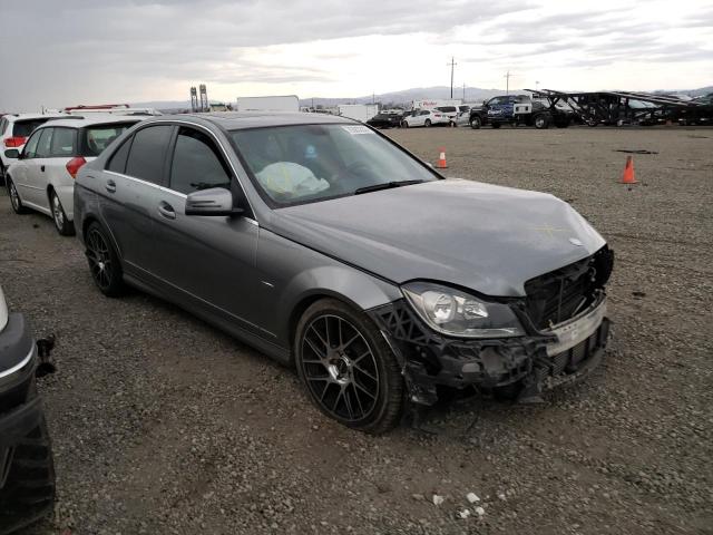 WDDGF4HBXCA649321 - 2012 MERCEDES-BENZ C 250 GRAY photo 4