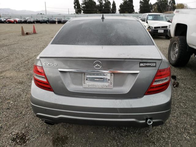 WDDGF4HBXCA649321 - 2012 MERCEDES-BENZ C 250 GRAY photo 6