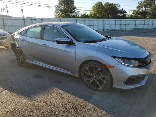 2HGFC2F87KH604560 - 2019 HONDA CIVIC SPORT SILVER photo 4