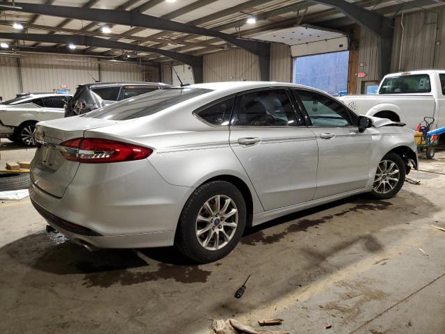 3FA6P0G76HR194866 - 2017 FORD FUSION S SILVER photo 3