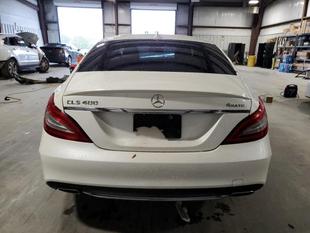 WDDLJ6HB2GA160121 - 2016 MERCEDES-BENZ CLS 400 4MATIC WHITE photo 6