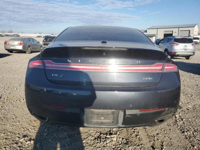 3LN6L2LU4ER816112 - 2014 LINCOLN MKZ HYBRID BLACK photo 6