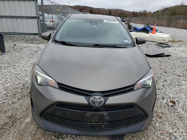 5YFBURHE6HP671952 - 2017 TOYOTA COROLLA L CHARCOAL photo 5