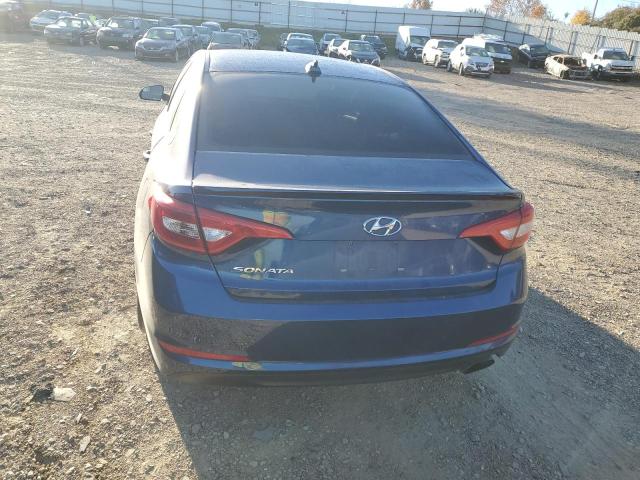 5NPE24AF4HH502728 - 2017 HYUNDAI SONATA SE BLUE photo 6