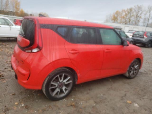 KNDJ63AUXL7721816 - 2020 KIA SOUL GT LINE RED photo 3