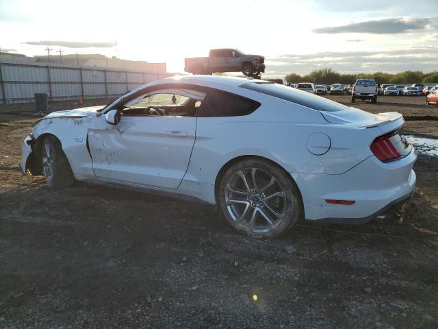 1FA6P8CF0K5118016 - 2019 FORD MUSTANG GT WHITE photo 2