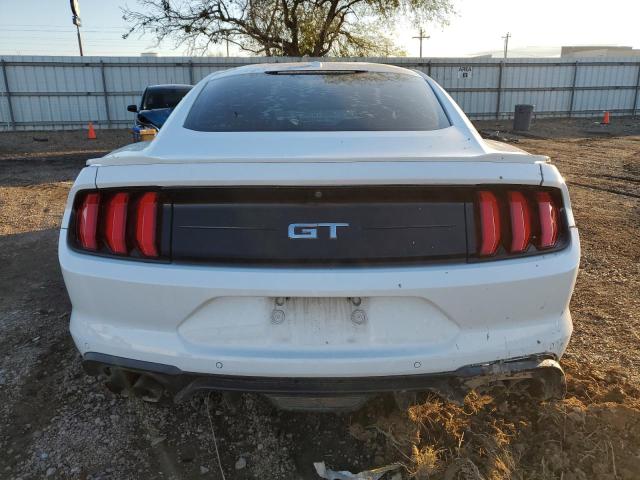 1FA6P8CF0K5118016 - 2019 FORD MUSTANG GT WHITE photo 6