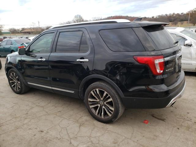 1FM5K8HT8GGB33714 - 2016 FORD EXPLORER PLATINUM BLACK photo 2