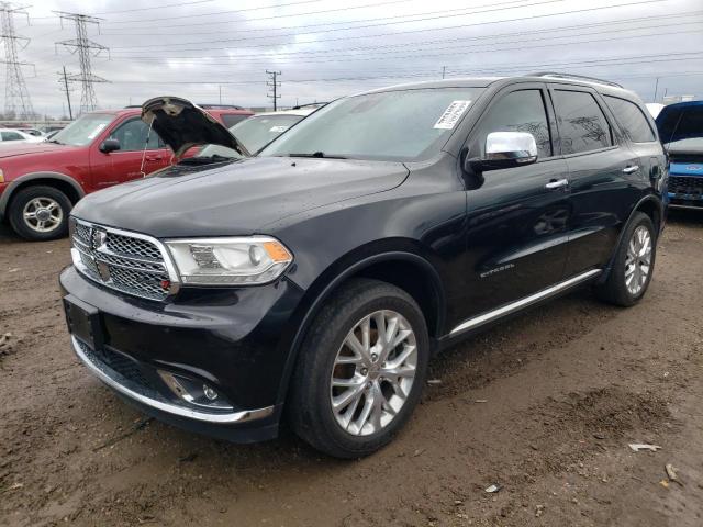 1C4RDJEG7EC537316 - 2014 DODGE DURANGO CITADEL BLACK photo 1