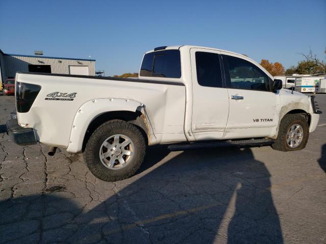 1N6AA06B75N522156 - 2005 NISSAN TITAN XE WHITE photo 3