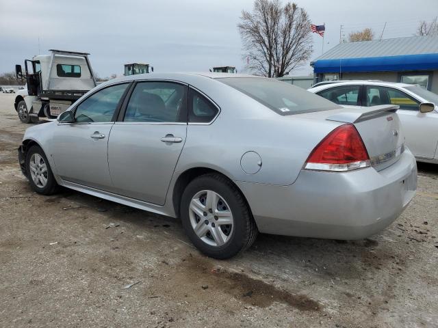 2G1WA5EK0A1109023 - 2010 CHEVROLET IMPALA LS SILVER photo 2