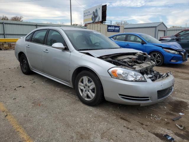 2G1WA5EK0A1109023 - 2010 CHEVROLET IMPALA LS SILVER photo 4