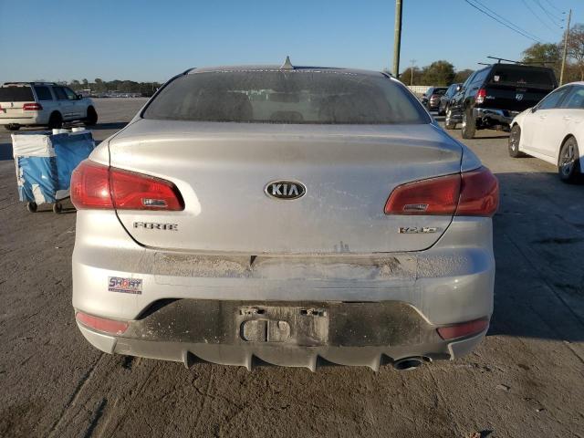 KNAFX6A82F5417061 - 2015 KIA FORTE EX SILVER photo 6