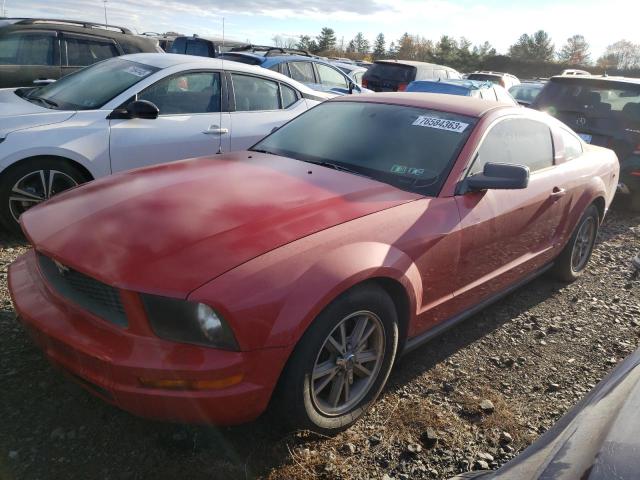 1ZVFT80N755138265 - 2005 FORD MUSTANG RED photo 2