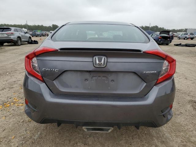 19XFC2F82KE031481 - 2019 HONDA CIVIC SPORT ნაცრისფერი ფოტო 6