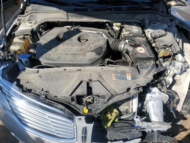 3LN6L2G92GR612479 - 2016 LINCOLN MKZ SILVER photo 11