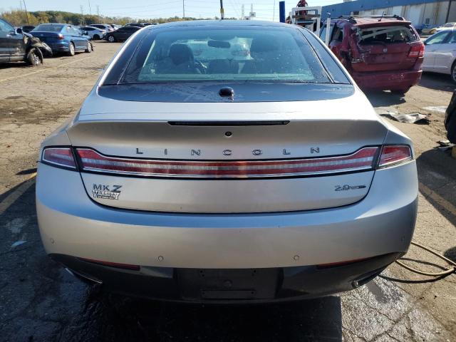 3LN6L2G92GR612479 - 2016 LINCOLN MKZ SILVER photo 6