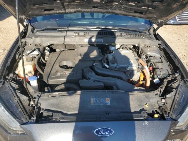 3FA6P0LU8KR235016 - 2019 FORD FUSION SE GRAY photo 11