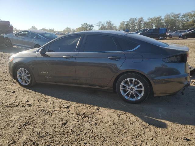 3FA6P0LU8KR235016 - 2019 FORD FUSION SE GRAY photo 2