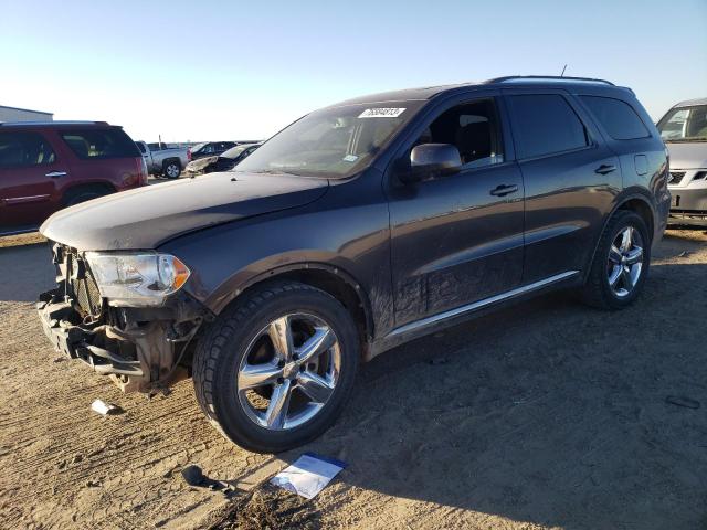 1C4RDHAG3DC689381 - 2013 DODGE DURANGO SXT GRAY photo 1