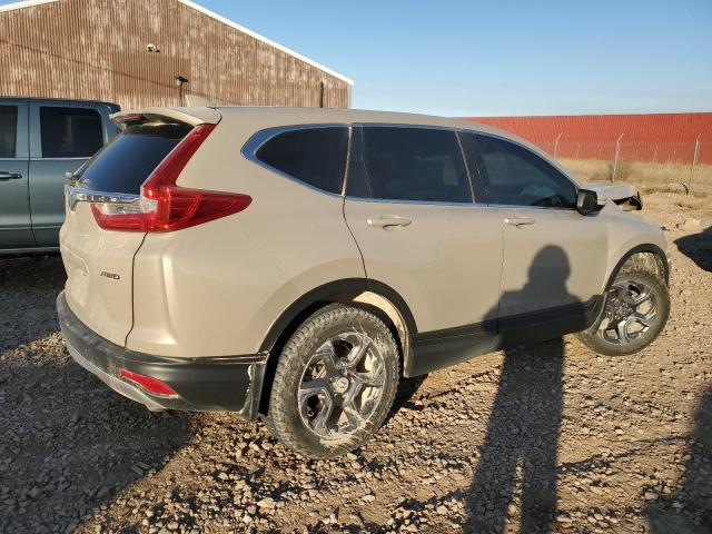 5J6RW2H84KL007847 - 2019 HONDA CR-V EXL BEIGE photo 3