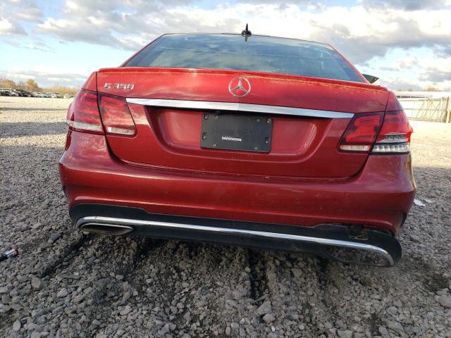 WDDHF5KB8GB221606 - 2016 MERCEDES-BENZ E 350 RED photo 6