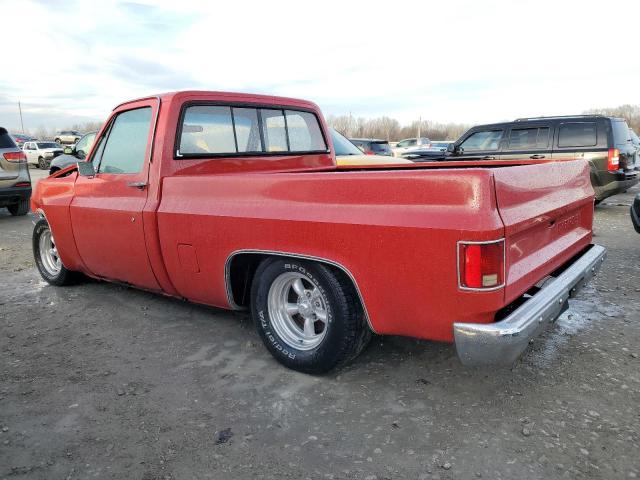 1GCDC14H7FF358636 - 1985 CHEVROLET C10 RED photo 2