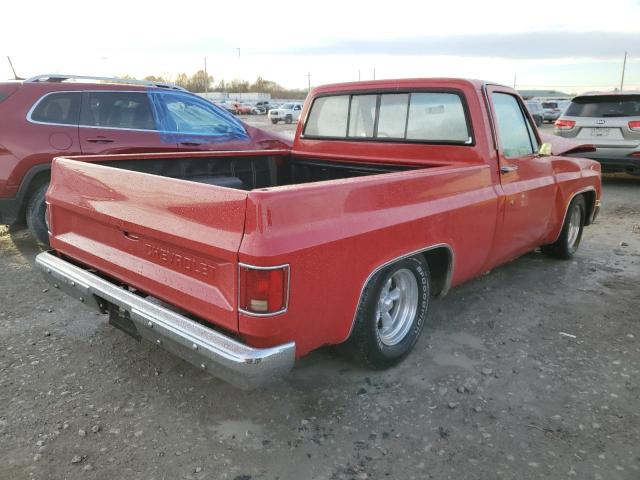 1GCDC14H7FF358636 - 1985 CHEVROLET C10 RED photo 3