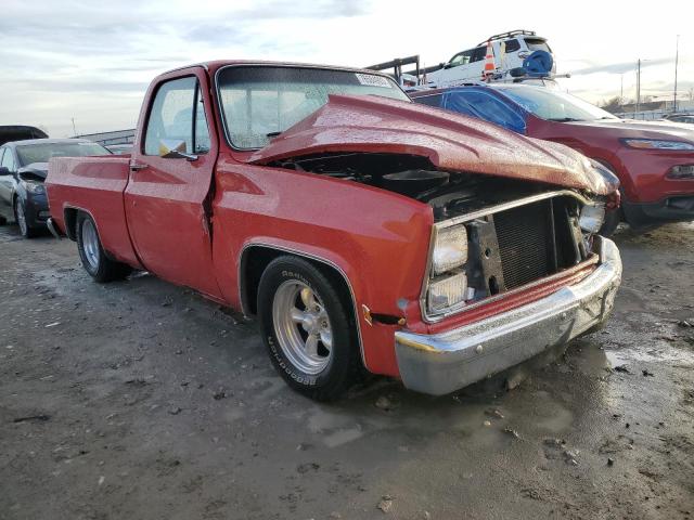 1GCDC14H7FF358636 - 1985 CHEVROLET C10 RED photo 4