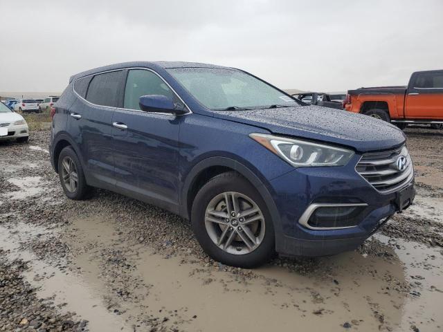 5XYZT3LB9HG458798 - 2017 HYUNDAI SANTA FE S BLUE photo 4