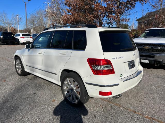 WDCGG8HB2BF537364 - 2011 MERCEDES-BENZ GLK 350 4MATIC WHITE photo 3