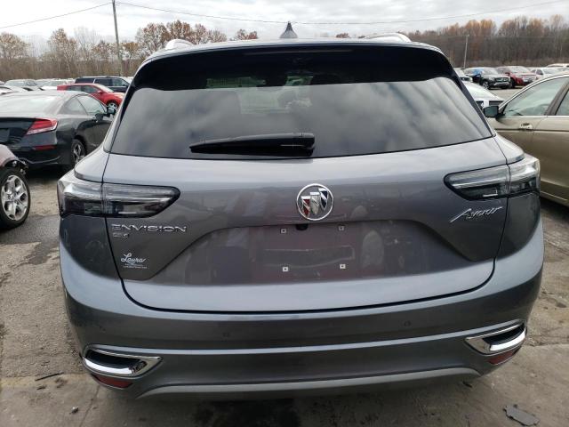 LRBFZSR4XND032986 - 2022 BUICK ENVISION AVENIR GRAY photo 6