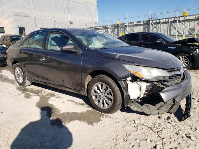 4T1BF1FK6GU503262 - 2016 TOYOTA CAMRY LE CHARCOAL photo 4