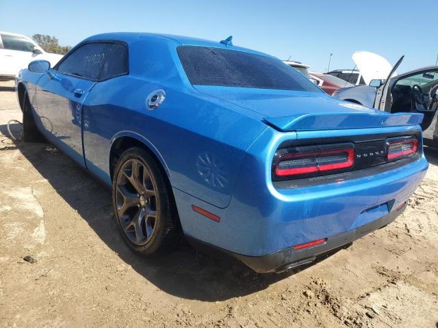 2C3CDZBG3FH775336 - 2015 DODGE CHALLENGER SXT PLUS BLUE photo 2