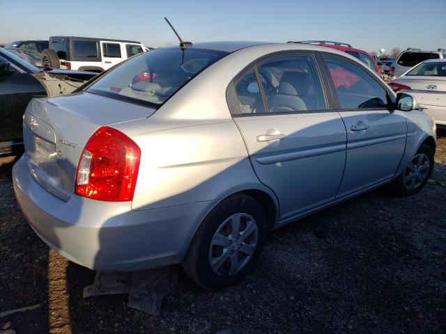 KMHCN4AC7AU478548 - 2010 HYUNDAI ACCENT GLS SILVER photo 3