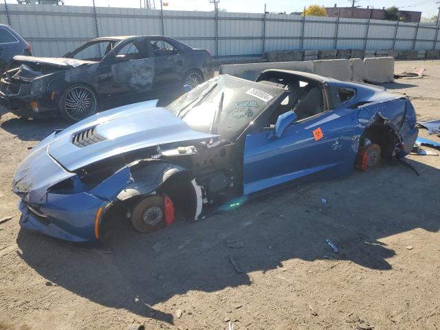 1G1YB2D72G5107038 - 2016 CHEVROLET CORVETTE STINGRAY 1LT BLUE photo 1