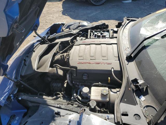 1G1YB2D72G5107038 - 2016 CHEVROLET CORVETTE STINGRAY 1LT BLUE photo 11