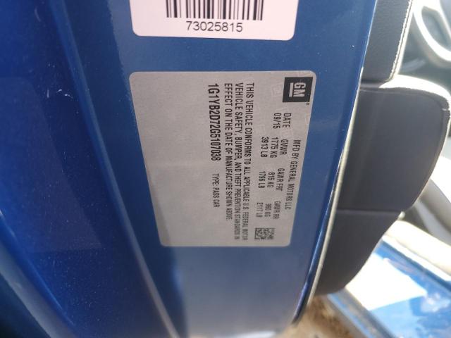 1G1YB2D72G5107038 - 2016 CHEVROLET CORVETTE STINGRAY 1LT BLUE photo 13