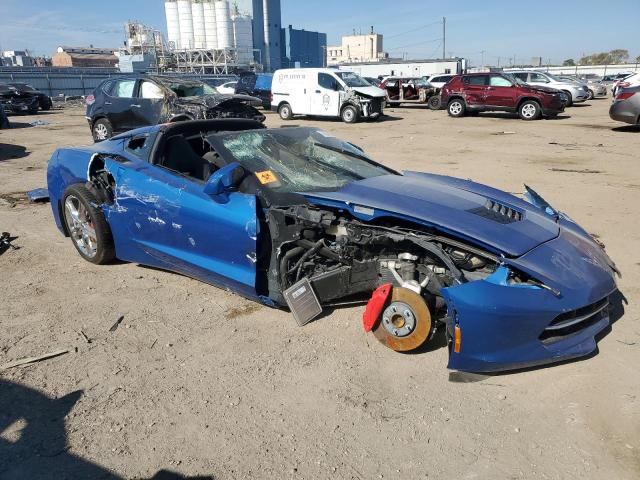 1G1YB2D72G5107038 - 2016 CHEVROLET CORVETTE STINGRAY 1LT BLUE photo 4