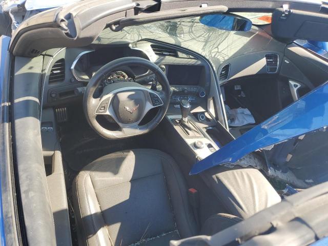 1G1YB2D72G5107038 - 2016 CHEVROLET CORVETTE STINGRAY 1LT BLUE photo 8