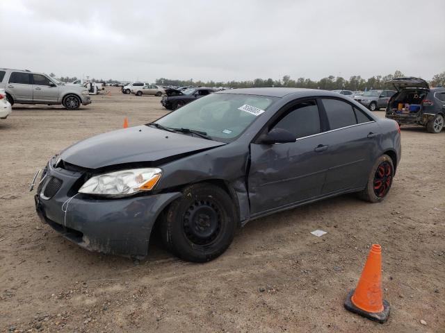 1G2ZF58B474259509 - 2007 PONTIAC G6 VALUE LEADER GRAY photo 1