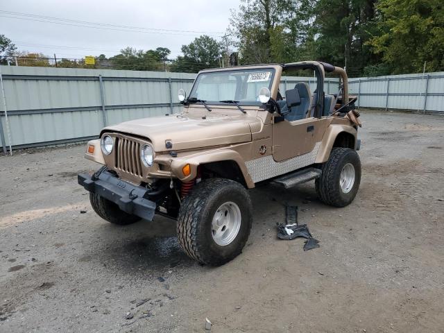 1J4FY49S1XP487980 - 1999 JEEP WRANGLER / SAHARA GOLD photo 1