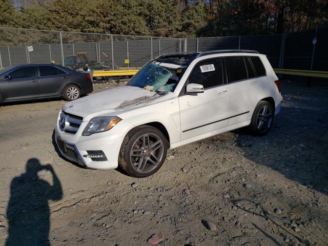 WDCGG8JB5DF985238 - 2013 MERCEDES-BENZ GLK 350 4MATIC WHITE photo 1