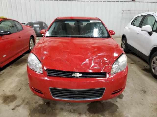 2G1WT57K991260641 - 2009 CHEVROLET IMPALA 1LT RED photo 5