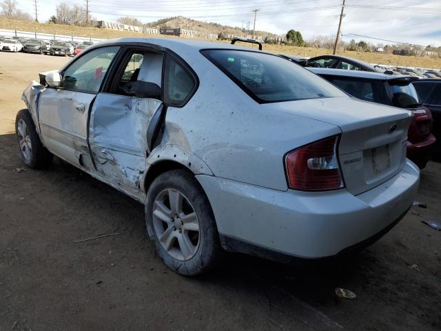 4S4BL84C554219745 - 2005 SUBARU LEGACY OUTBACK 3.0R WHITE photo 2