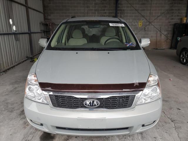 KNDMH4C76C6503396 - 2012 KIA SEDONA EX BEIGE photo 5