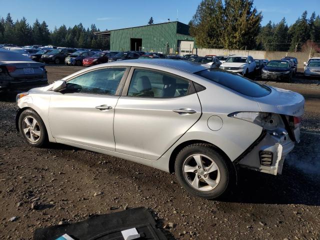 5NPDH4AE2FH622901 - 2015 HYUNDAI ELANTRA SE SILVER photo 2